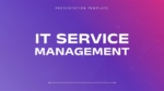 IT Service Management Presentation Templates