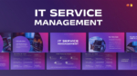 IT Service Management Presentation Templates for PowerPoint and Google Slides