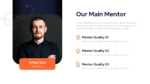 Main Mentor Presentation Template for PowerPoint and Google Slides