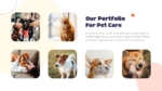 Pet Care Portfolio Presentation Template