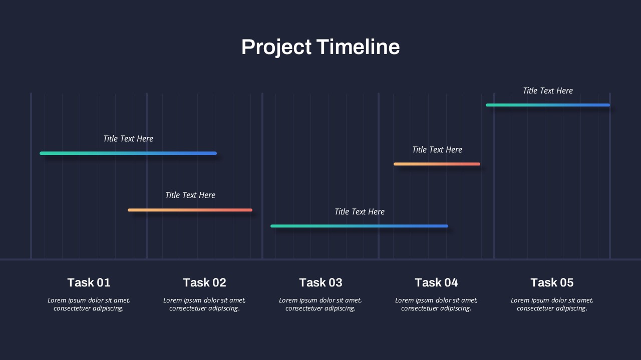 Project Timeline Slide For PowerPoint and Google Slides