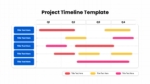 Q1 to Q4 Quarterly Project Timeline PowerPoint Template and Google Slides