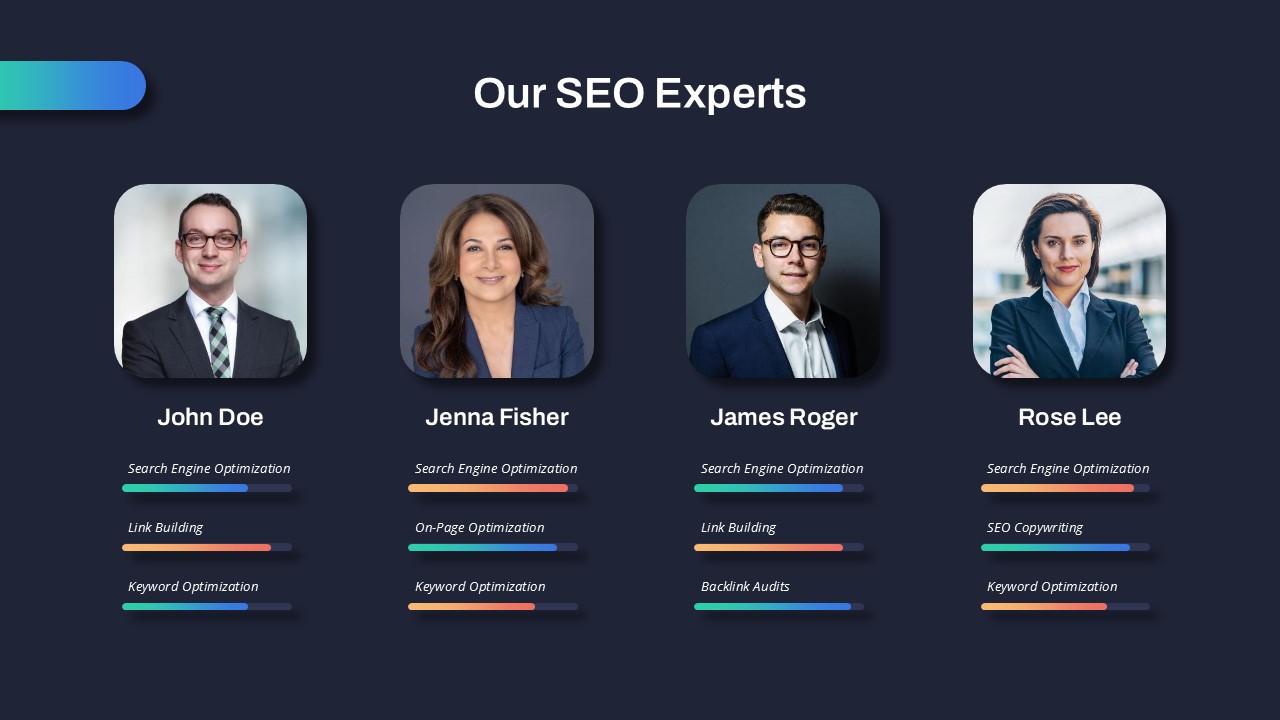SEO Experts Presentation Template for PowerPoint and Google Slides