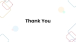 Thank You Presentation