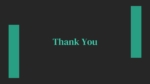 Thank You Presentation Slide Template