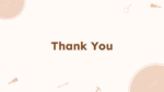 Thank You Presentation Template