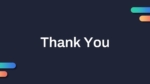 Thank You Slide