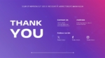 Thank You Slide For Presentation