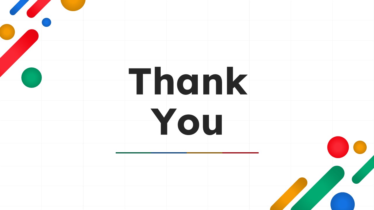 Thank You Template Slide