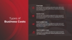 Types of Business Cost Presentation Template For PowerPoint and Google Slides