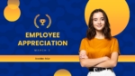 Vibrant Employee Recognition PowerPoint Slide