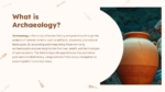 What is Archaeology Slide