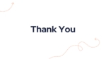 White Background Thank You Slide