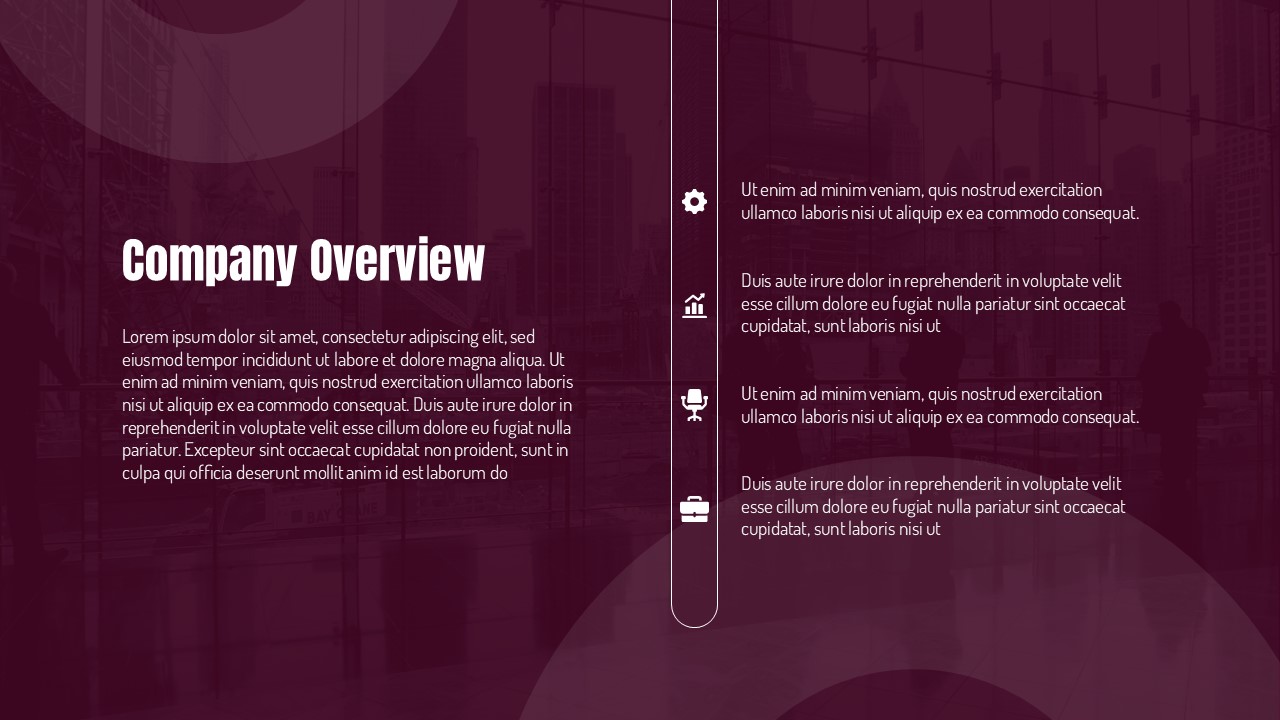 Company Overview PowerPoint and Google Slides Template