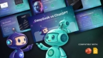 DeepSeek vs. ChatGPT PowerPoint Presentation Templates Featured Image