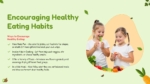 Encouraging Healthy Eating Habits Template for PowerPoint Presentation