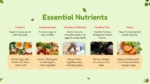 Essential Nutrients for Your Child Presentation Templates for PPT