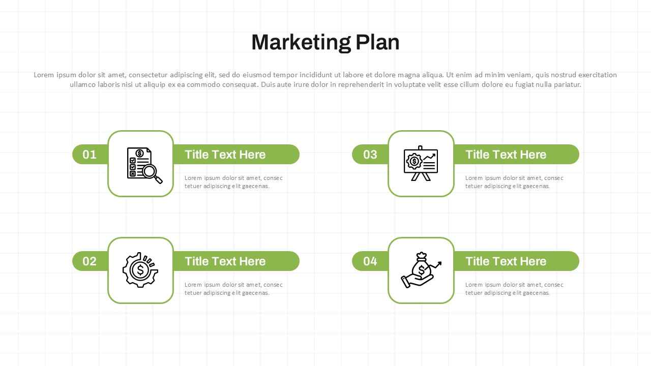Finance Services Marketing Plan PowerPoint Presentation Slide Templates