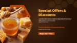 Free Honey Store Special Offers PowerPoint and Google Slides Presentation Templates