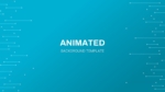 Free Sleek Blue Animated Gradient Background PowerPoint Template