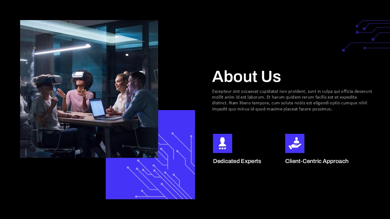 Indian Technology Company Profile PowerPoint Slide Templates