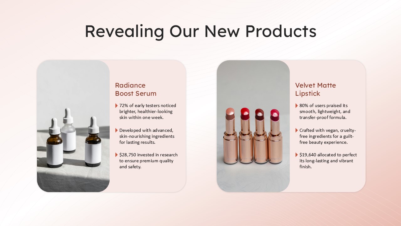 New Products Launch PowerPoint and Google Slides Template