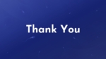 Thank You Slide
