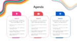 3 Weeks Class Agenda PowerPoint Template