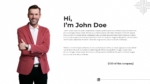 CEO Introduction Product Pitch Deck Slide for PowerPoint and Google Slides