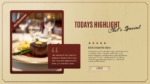 Chef's Special Highlight Slide