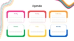 Colorful Daily Class Agenda Template for PPT