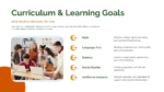 Curriculum and Learning Goals Presentation Template