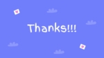 Cute Thank You Slide