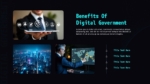 Digital Government Benefits Presentation Template for PowerPoint and Google Slides