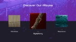 Discover Our Albums Slide From Music Band PowerPoint Presentation Templates