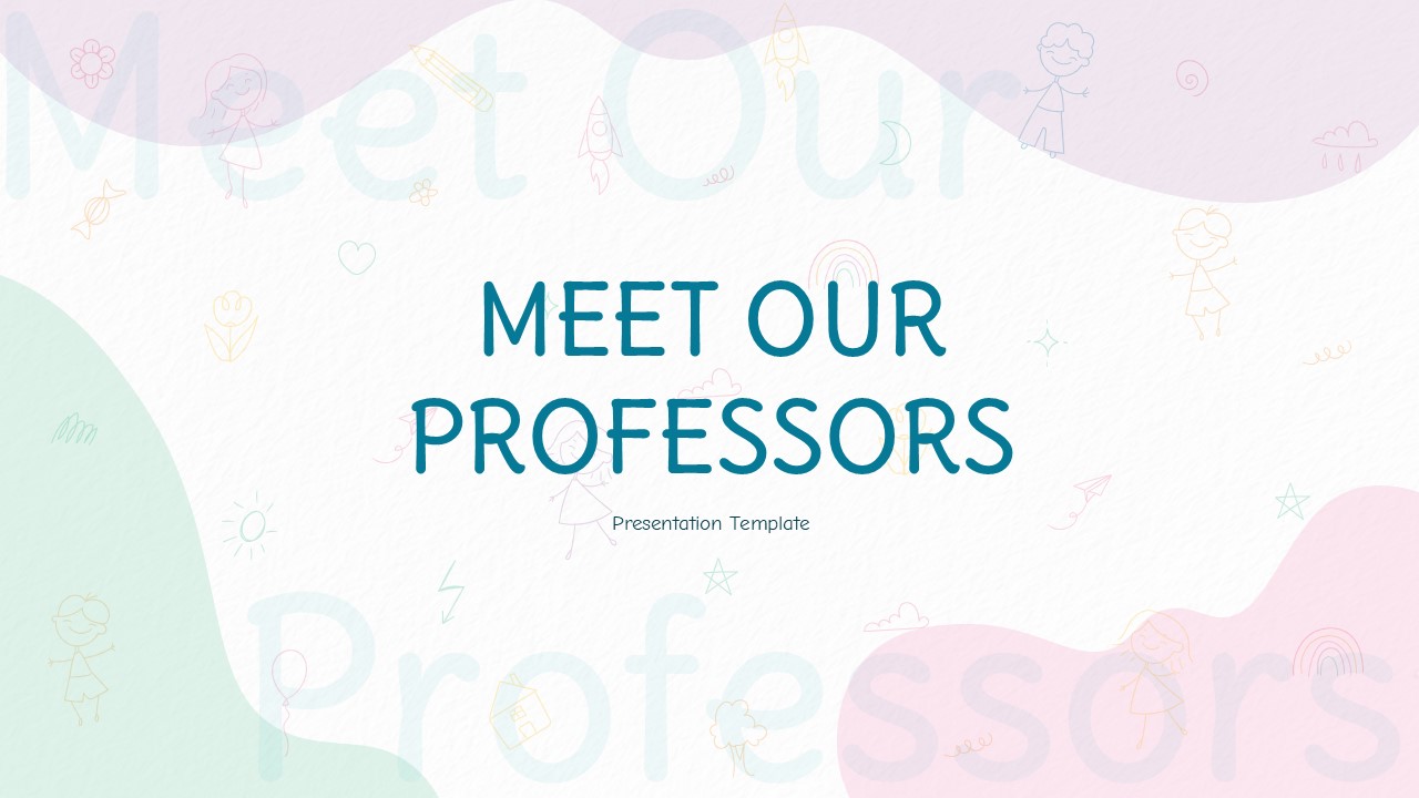 Free Meet Our Professors Presentation Templates