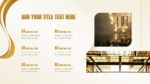 Gold Theme PowerPoint Slide
