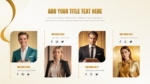 Golden Slide Template