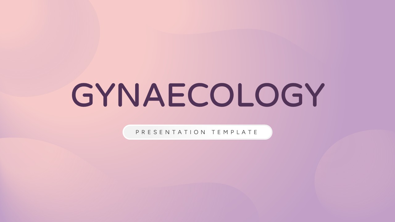 Overview of gynaecology, its scope, and care provided for women's health conditions, in PowerPoint & Google Slides format.
