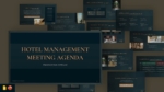 Hotel Management Meeting Agenda Templates for PowerPoint and Google Slides Featured Image