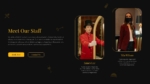 Meet Our Staff Slide From Luxury Hotel & Accommodation Presentation PowerPoint Templates
