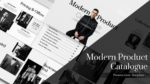 Modern Product Catalogue Presentation Template for PowerPoint and Google Slides