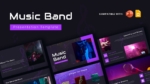 Music Band PowerPoint Presentation Templates Featured Image