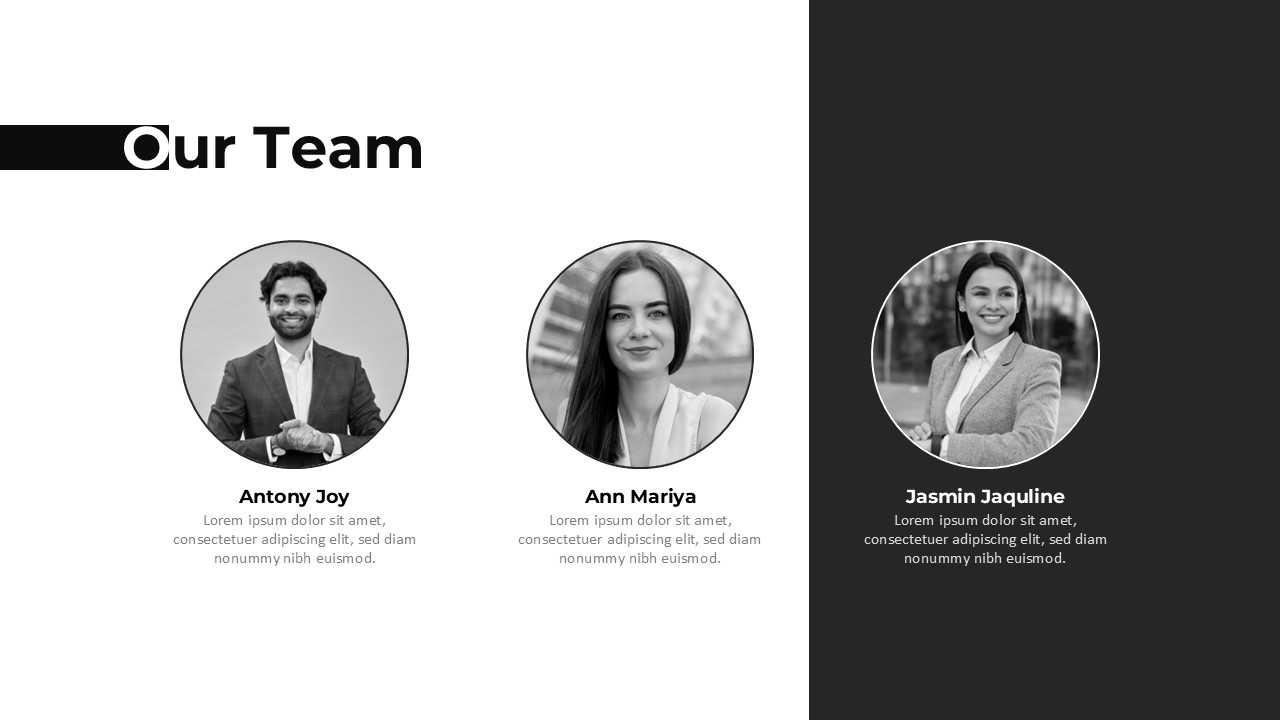 Our Team PowerPoint Template