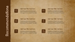 Recommendation Presentation Template