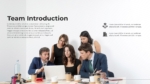 Team Introduction Product Pitch Deck Slide for PowerPoint and Google Slides