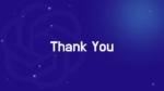 Thank You Slide