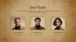 Vintage Theme Archaeology Team Presentation Template