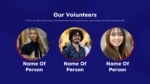 Volunteers Presentation Template