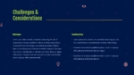 Challenges and Consideration PowerPoint Template